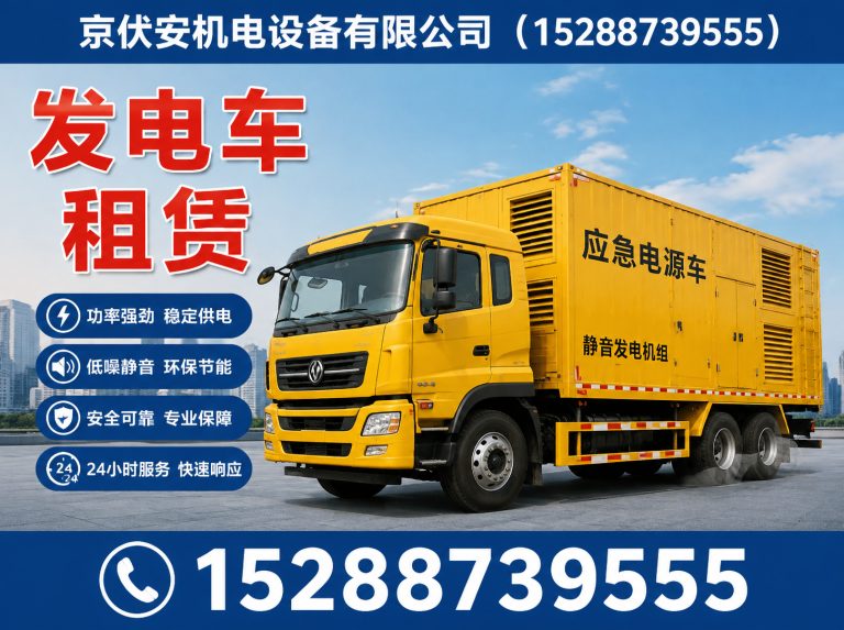 菏泽发电机租赁展示图
